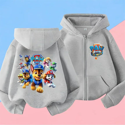 2025 Disney Minnie Mouse Girl Cartoons Kawaii Girl Clothes zipper Hoodie Boy Children Top Caricature Fashion Disneyland Trip