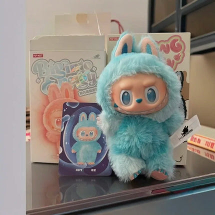 Labubu V3 Big Into Energy Series Blind Box The Monsters Vinyl Plush Pendant Face Doll Action Figure Replica Labubu Keychain Gift