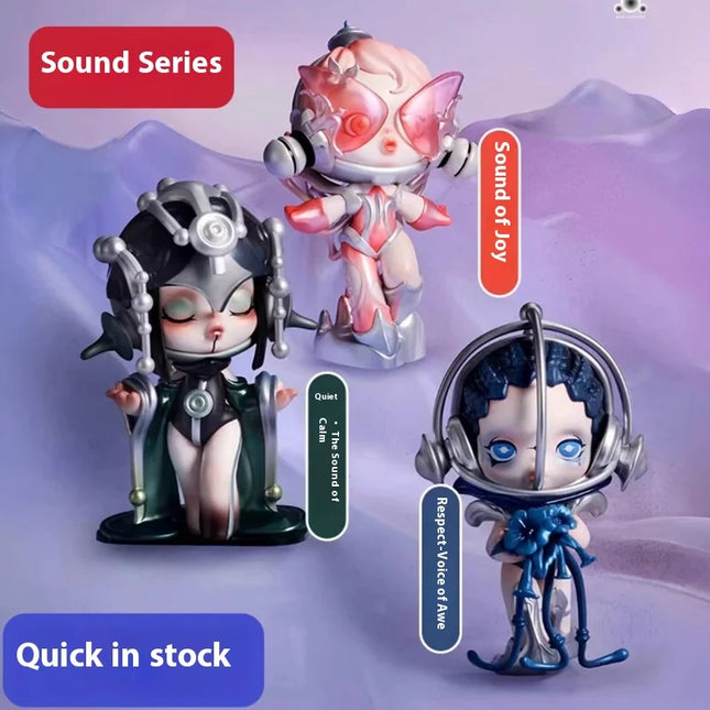 SP Skull Panda Series 2025 New Blind Box Kawaii Trendy Play The Sound Mystery Box Children Toys Deocor Copy 1:1 Made in China