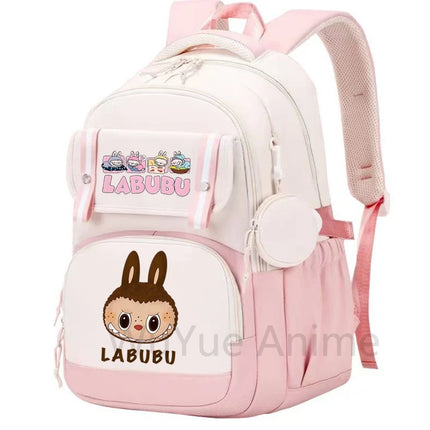 Cute Printed Backpack Teenager Student Girl Boy Knapsack Large Capacity Waterproof Casual Bag Coin Purse Women Laptop Travel Bag