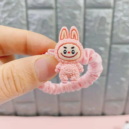 Cute Doll Hair Rope Girls Basic Hair Bands Simple Elastic Headband Fashion Doll Hair Ropes Ties Hair Accessories Ponytail Holder