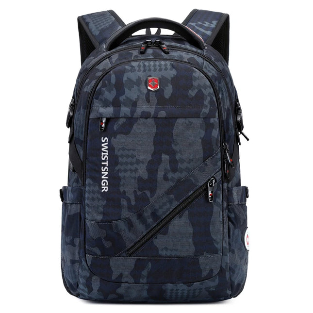 Waterproof 17.3 Inch Laptop Backpack for Men Work Large Travel Backpack for Airplane Fashion Boys School Bag Man Mochila New