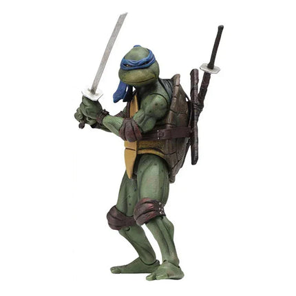 Ninja Turtle Anime Action Figure, Neca 1990 Film Version, Edição limitada, Estátua de PVC, Presentes de Aniversário do Menino