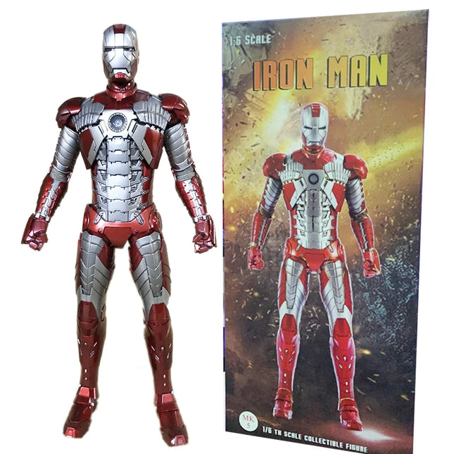 Iron Man Series Joint Movable Crazy Toys MK50 MK3 MK5 MK7 MK42 MK45 MK46 MK47 Movie Action Figure Avengers Collection Present