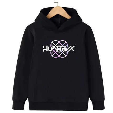 Halloween KPop Demon Hunters Hoodies Children Clothes Kid Girl Boy Cartoon Sweatshirt Hoody Baby Casual Top Streetwear