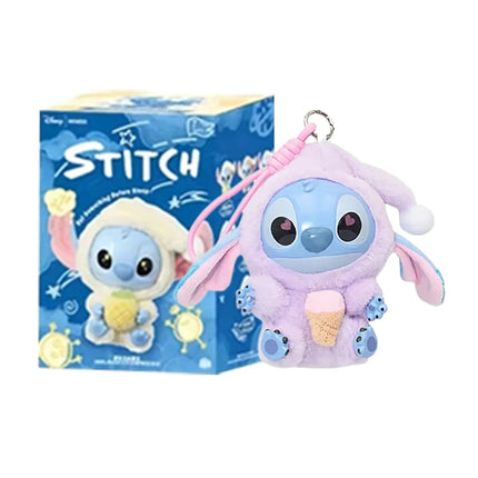 New Stitch Blind Box Bag Eat Some Thing Before Sleep Series Vinyl Pendant Cute Doll Mystery Box Fluffy Doll Birthday Gift