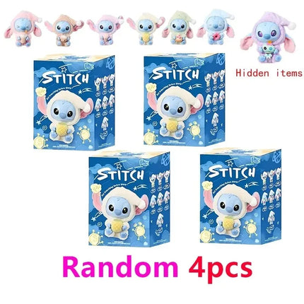 Hot! Stitch Eat Something Before Sleep disney blind box Anime Figure Stitch Mystery Box Doll Pendant Gift for Birthday Surprise