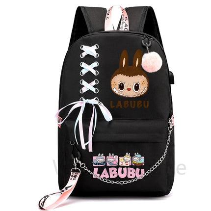 Cute cartoon Printed Backpack Large Capacity Waterproof Cartoon Bagpack Kawaii Student Schoolbag Women Travel Bag Kid Gift