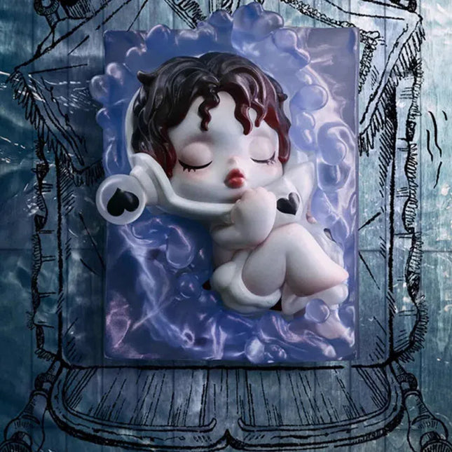 National Edition Bubble Marte Skullpanda Daily Wonderland Series Blind Box Trend Cute Tide Play No box no card Decoration Gift