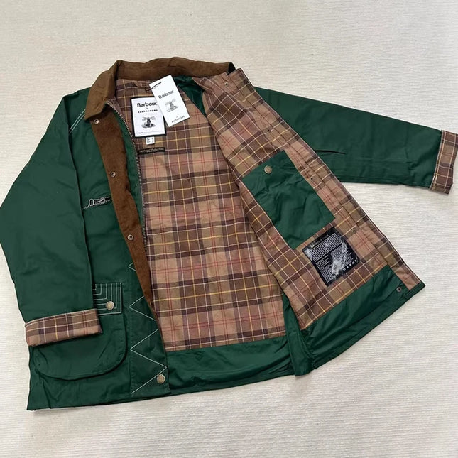B@r Miss Zhong Co-branded Waxed Jacket For Women