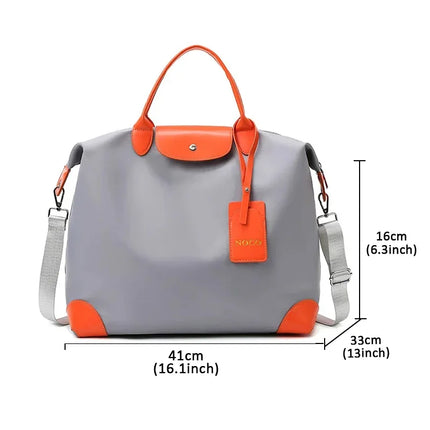 Disney Stitch High-capacity Luggage Bag for Women Anime Fashion Crossbody Bags Fashion Travel Portable Simple Tote-bag Gifts