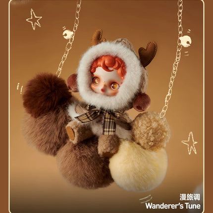 Genuine Skullpanda V2 L'Impressionnisme Series Blind Box Skullpanda Vinyl Plush Pendant Doll Mystery Box Collect Toy Girl'S Gift