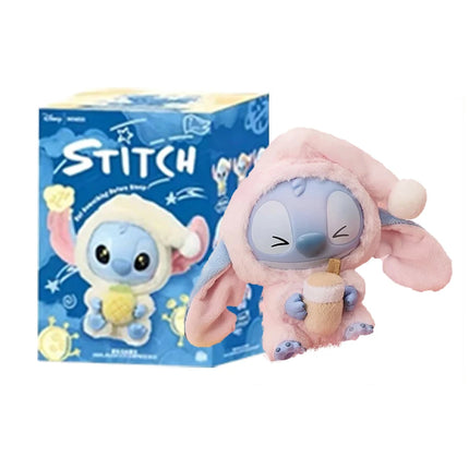 New Stitch Blind Box Bag Eat Some Thing Before Sleep Series Vinyl Pendant Cute Doll Mystery Box Fluffy Doll Birthday Gift