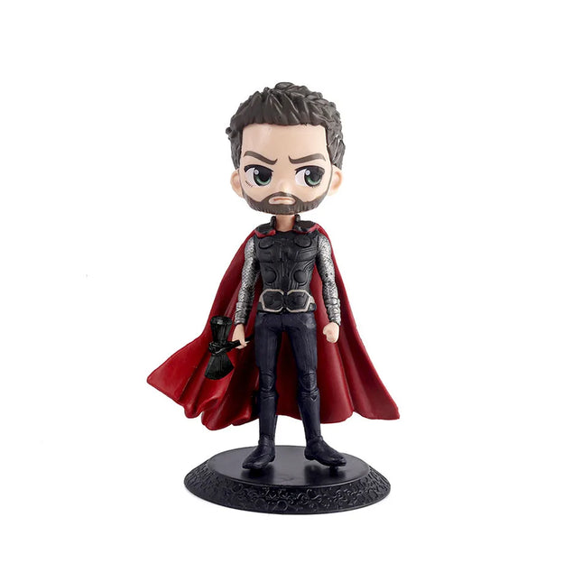 11 Pieces Of Disney's Avengers Characters Spider-Man Iron Man Captain America Thor Wonder Woman. Action Figure Decorative Toys