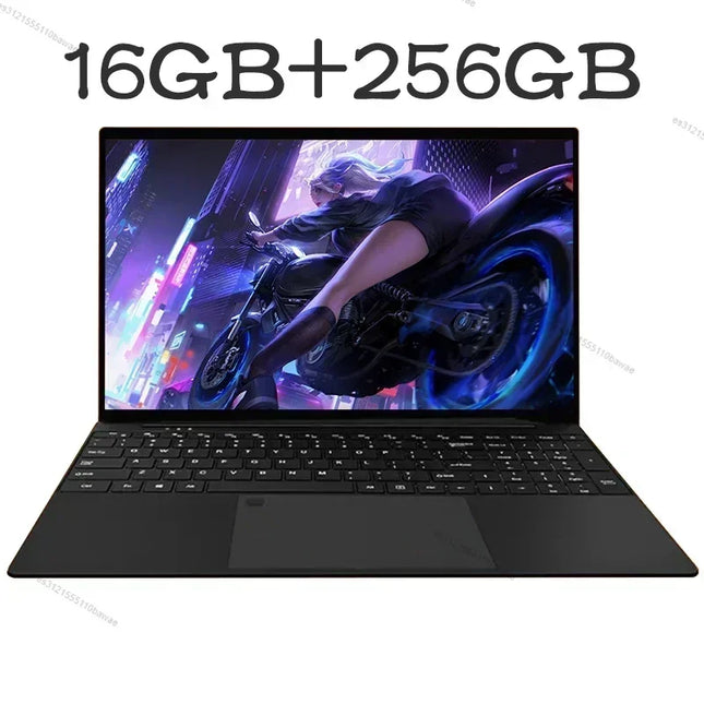 17.3 inch Gaming Office Laptop PC Intel N5095 Windows 11 Pro 16GB DDR4 1TB SSD Fingerprint Unlock Backlit Notebook PC Computer