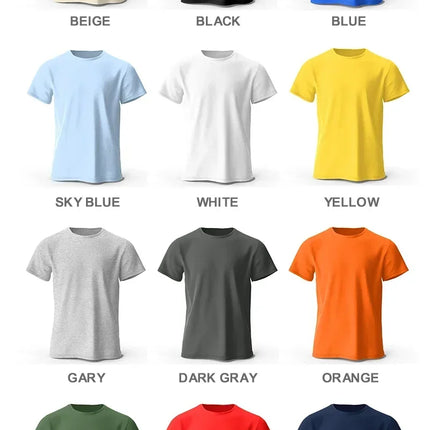 Men's Music World Printed T-Shirt 100% Cotton Oversized Classic Funny Graphic Tees for Men Women Summer Tops