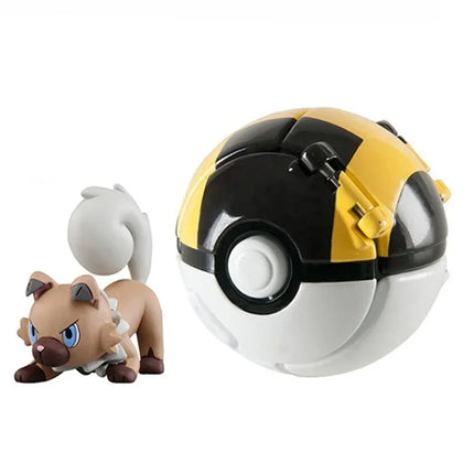 Pokemon Elf Ball Pokeball Anime Figure Cartoons Pikachu Charizard Piplup Kyogre Pocket Monster Pet Anime Action Model Toy Gifts
