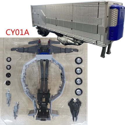 Transformation Toy Baiwei Optimus Commander Robot TW1022 Trailers Model CY01 Tactical Container TW1122 Action Deformation Figure