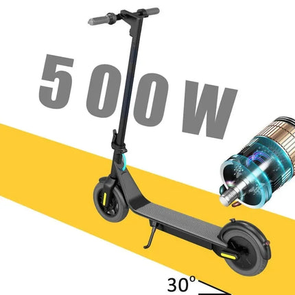 2025 New X8 Pro 500w 36v Smart Electric Scooter Foldable Connectable To Mobile Phone Max Speed 35km/h EU Warehouse Fast Delivery