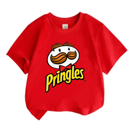 Letter Children 100% Cotton T-Shirt Combination Tee Shirts Cartoons Kawaii Kid Casual Clothes Girl Boy Harajuku Tops