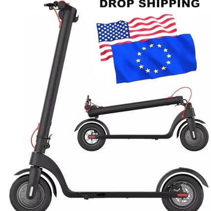 HX X7  Foldable Electric Scooter 10 Inch Tire Adult EScooter 36V 5AH Electric Kick Scooter Max Speed 25KM/H E Scooter