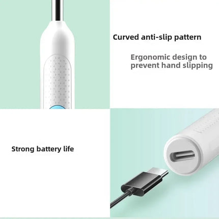 Wireless Visual Silicone Ear Spoon Endoscope Earpick Camera Otoscope Safe Ear Cleaner for Kids & Adults