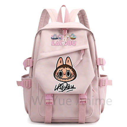 Cartoon Printed Backpack Lightweight Bookbag Student Children Waterproof Schoolbag Large Capacity Bagpack Women Travel Bag Gift