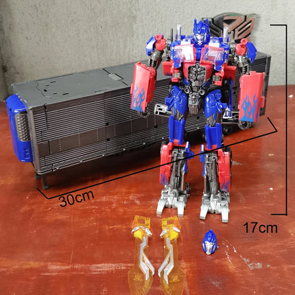 Transformation Toy Baiwei Optimus Commander Robot TW1022 Trailers Model CY01 Tactical Container TW1122 Action Deformation Figure