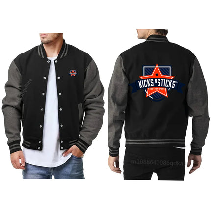2024  Baseball Uniform Bomber Jacket Men's Casual Men's Jacket