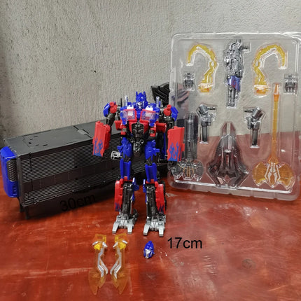 Transformation Toy Baiwei Optimus Commander Robot TW1022 Trailers Model CY01 Tactical Container TW1122 Action Deformation Figure