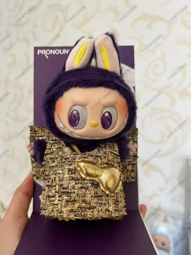 Labubu The Monsters Original Replica 1:1 Pronounce Wings Of Fortune Limited Edition Vinyl Doll Action Figure Bag Charm Pendant