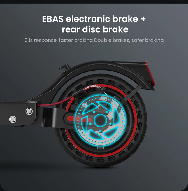 iScooter i9 Electric Scooter 350W Motor 36V7.5Ah 30km Range 8.5 inch Honeycomb Tire Electric kick Scooters With App ECO Display