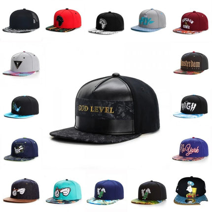 Fashio Brand Leather Cap Baseball Cap Letter Embroidery Hip Hop Hats Unisex Breathable Sunshade Versatile Street Trucker Caps