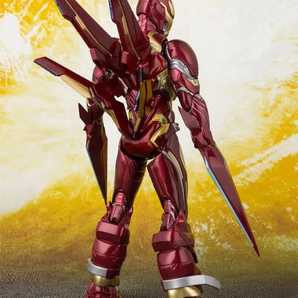 Iron Man MK50 Marvel SHFiguarts Marvel Legend Nano Metal KAIYODO YAMAGUCHI Tony Stark Action Figure Model Toys Collection Gift