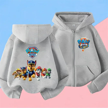 2025 Disney Minnie Mouse Girl Cartoons Kawaii Girl Clothes zipper Hoodie Boy Children Top Caricature Fashion Disneyland Trip