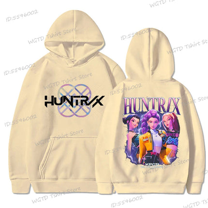 Kpop Demon Hunters Kids Clothes 2025 Hot Movie Print Men Women Fashion Casual Hoodies Anime Lovers Gift Cool Girls Hooded Shirt
