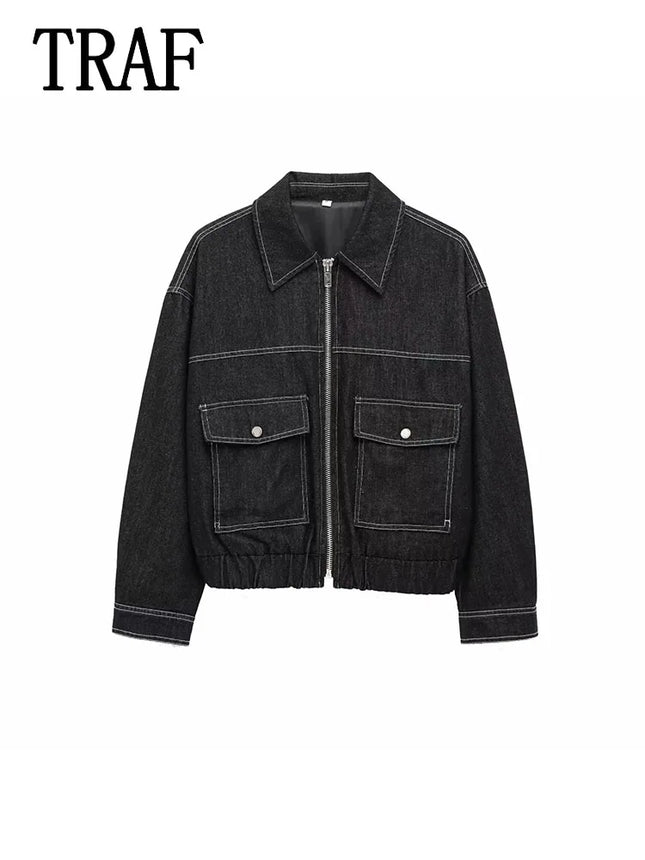 Denim Long Pants Sets Women 2 Pieces 2025 New Fashion Denim Jacket Coat Women Suit Casual Set Womens Outfits