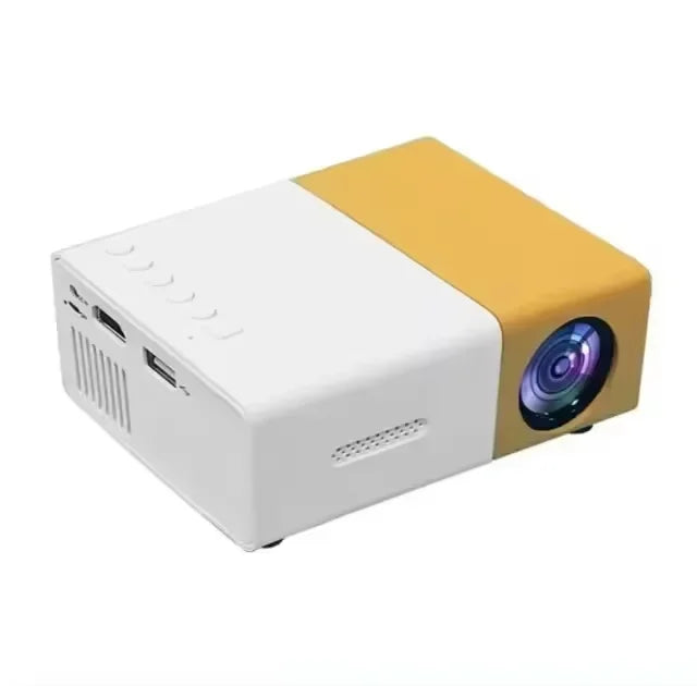 YG300 Projector Smart Home Theater HD Projector Portable Projector Mini Projector Mobile Phone Projection 1080 Outdoor Projecton