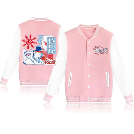Feid Ferrxxo Calipsis Nitro Monster Baseball Uniform Ferxxocalipsis Coat Ferxxo No Le Temas A La Fashion Jacket Men's Hoodie