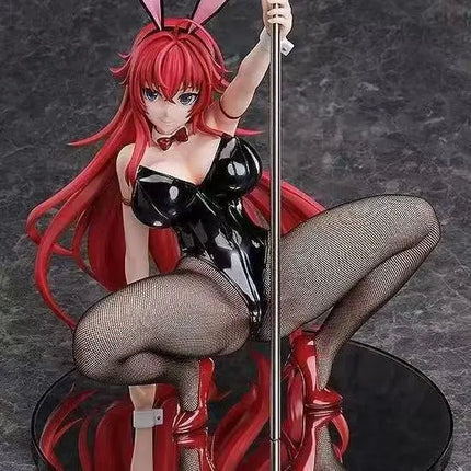 B-style Bunny 1/4  Lias FREEing High School D×D HERO Rias Gremory Pole Anime PVC Action Figure Toy Game Collectible Model Doll