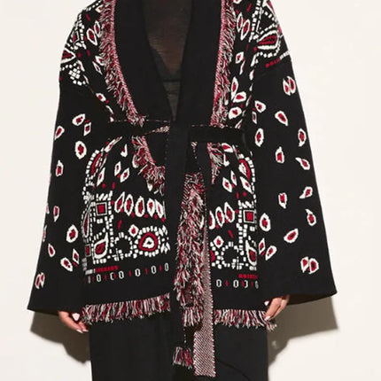 Fashion Lace Up Brown Cotton Jacket Women Loose Stand Collar Full Sleeve Thick Coat 2025 Autumn Winter Lady Warm Street Outwear