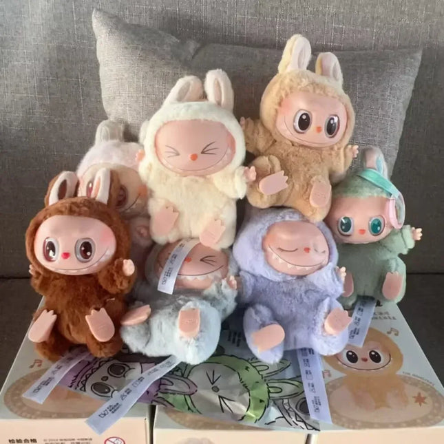 Popmart Labubu The Monsters Serie Blind box Manga Figurine Collection Cute Doll Collect Desktop Decoration Birthday Girl Gifts