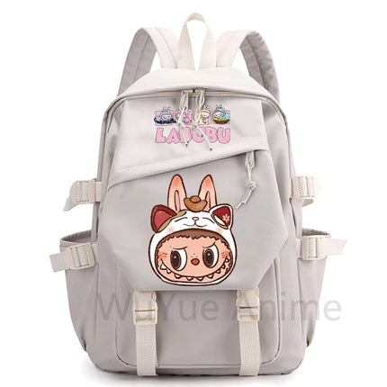 Cartoon Printed Backpack Lightweight Bookbag Student Children Waterproof Schoolbag Large Capacity Bagpack Women Travel Bag Gift