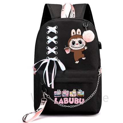 Cute cartoon Printed Backpack Large Capacity Waterproof Cartoon Bagpack Kawaii Student Schoolbag Women Travel Bag Kid Gift