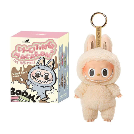 High quality canvas 3.0 generation front high-energy macaron vinyl face trendy plush toy blind box toy
