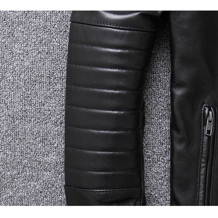 Sheepskin 100% Real Coat Men Autumn Winter Clothes Men's Leather Jacket 2023 Streetwear Moto Bliker Genuine Leathers 680