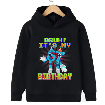 67 Six Seven Hoodies Clothing Italian Brainrot Sweatshirt Children Korean Tops Steal A BrainRot Cartoon Girls Boy Hooded Girls