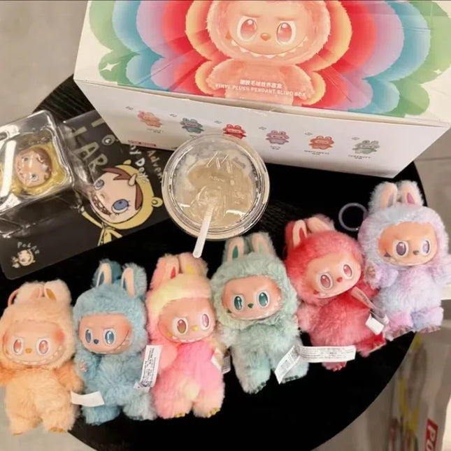 For Labubu Exciting Blind Box Action Anime Figures Cute Mysterious Box Pvc Doll And Hobbies Ornaments Monsters Vinyl Face Doll