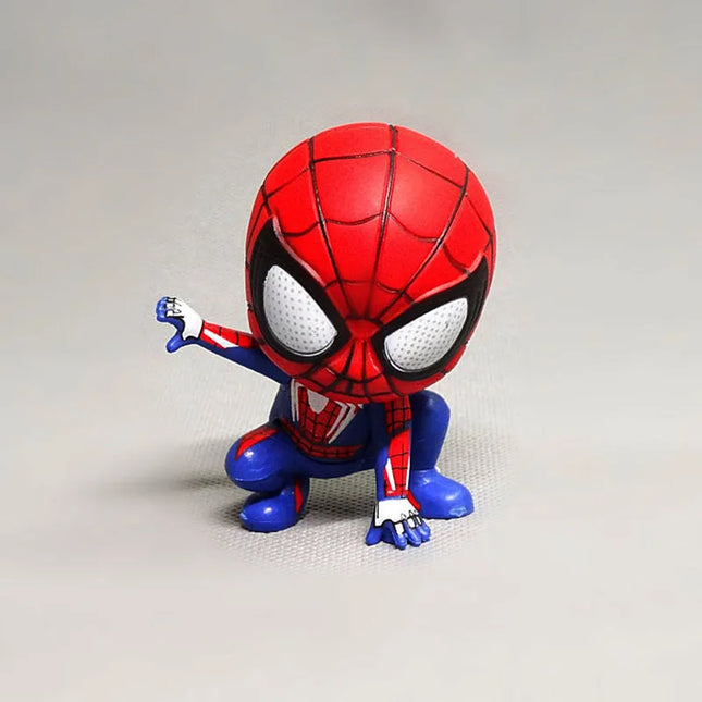 Marvel Spiderman Anime Action Figure Toys PVC Model Spider Man Dolls Decoration Cake Decoration Mdoel Kids Toys Birthday Gifts