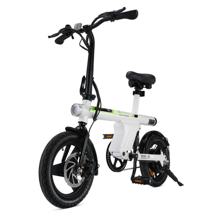 isinwheel  U1 adult electric bike 250W motor 36V 7.8Ah battery city commuter electric bike 14 inch tire city electric bike